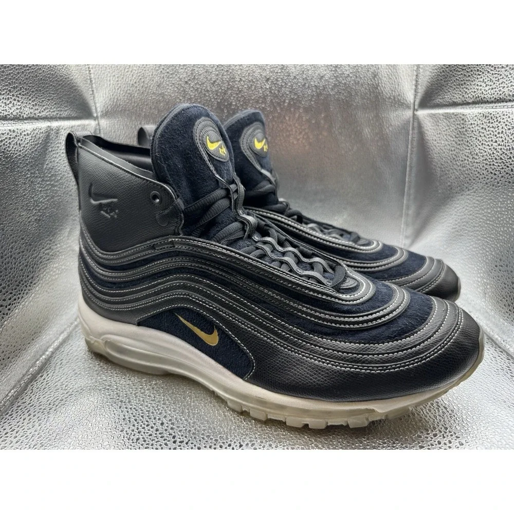 RARE 🚀 Size 13 - Nike‎ Air Max '97 X Riccardo Tisci Mid Black 913314-001